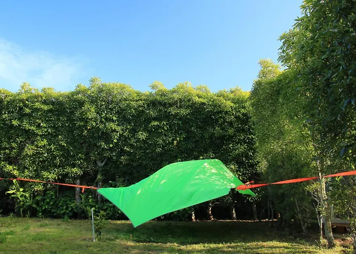 Parque De Campismo Rural Quinta Laranjeiras キャンプ場 リベイラ・グランデ